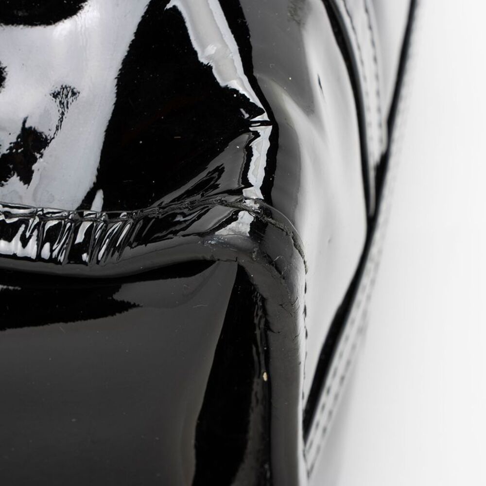 Balenciaga Patent Leather Bazar Small Shopper Tote - Picture 12 of 16